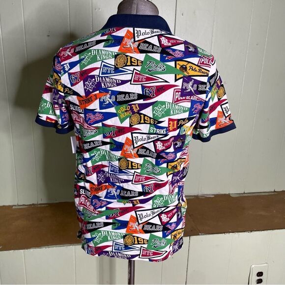 Polo Ralph Lauren Limited Edition Stadium Baseball Bears Pennant Shirt Small - Picture 3 of 6